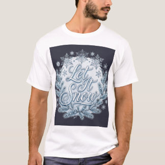 雪が降る — 冬 Tシャツ