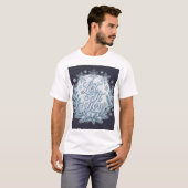 雪が降る — 冬 Tシャツ (正面フル)