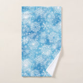 雪が青い バスタオルセット (ハンドタオル)