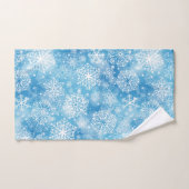 雪が青い バスタオルセット (ハンドタオル)