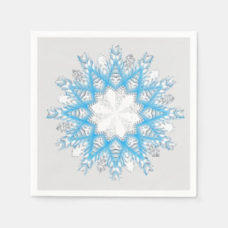 雪が飛ぶにつれて スタンダードカクテルナプキン