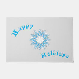 雪が飛ぶにつれて ドアマット