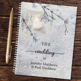 雪きらめく冬ウェディングプランナー プランナー手帳