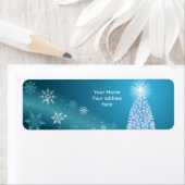 雪きらめく景ラベル ラベル (インサイチュ)