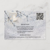 雪きらめく灯式 エンクロージャーカード (裏面)