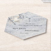 雪きらめく灯式 ペーパーコースター (アングル)