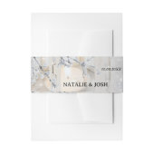 雪きらめく灯式 招待状ベリーバンド (正面例)