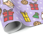 雪きらめく片 ラッピングペーパー (ロールコーナー)