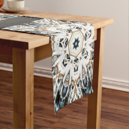 雪くもの巣 ショートテーブルランナー