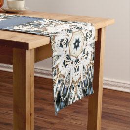 雪くもの巣 ショートテーブルランナー