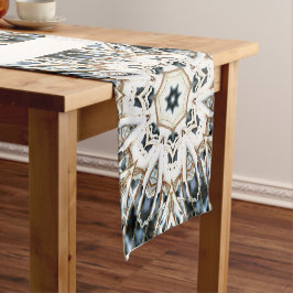 雪くもの巣 ショートテーブルランナー