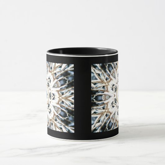 雪くもの巣 マグカップ (中央)