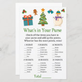 雪だるまあなたの財布ゲームのベビーシャワーに何がある (正面/裏面)