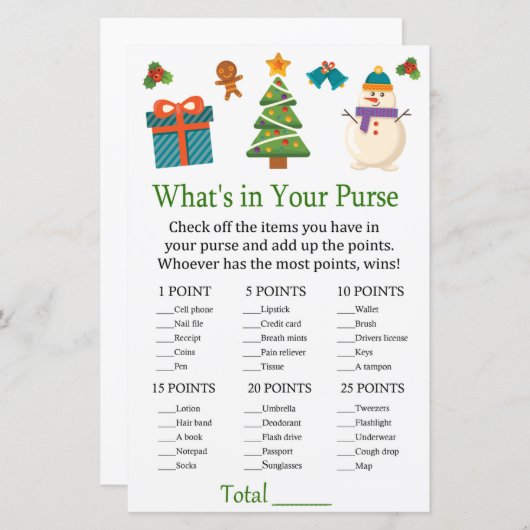 雪だるまあなたの財布ゲームのベビーシャワーに何がある (正面/裏面)