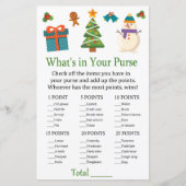 雪だるまあなたの財布ゲームのベビーシャワーに何がある (正面)