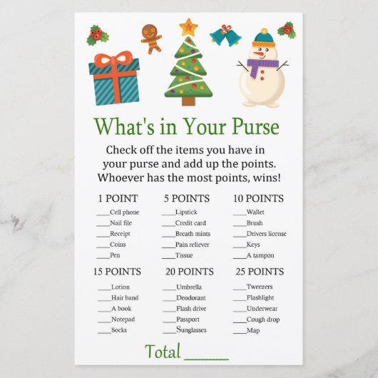 雪だるまあなたの財布ゲームのベビーシャワーに何がある (正面)