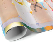 雪だるまおもしろいエレガントクリスマス30インチx 6' ラッピングペーパー (ロールコーナー)