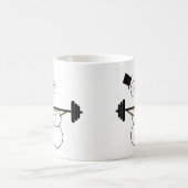 雪だるまがなぜ強奪するべきではないか コーヒーマグカップ (中央)