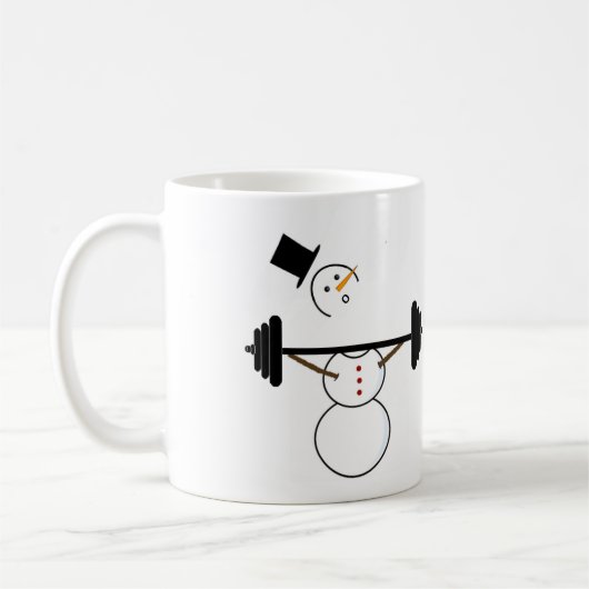 雪だるまがなぜ強奪するべきではないか コーヒーマグカップ (左)