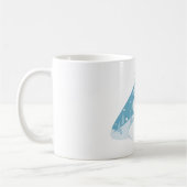 雪だるまがトップハットを着ている コーヒーマグカップ (左)