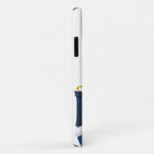 雪だるまがプレゼントを渡す… Case-Mate iPhoneケース (裏面/右)