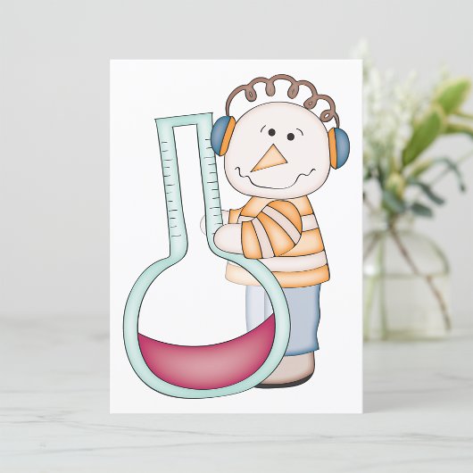 雪だるまが気温をチェックしている 招待状