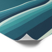 雪だるまが泳ぐ ポスター (角)