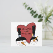 雪だるまが私のハートTシャツとギフトを溶かす (スタンド正面)