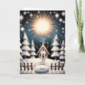 雪だるまきらめくジョイ シーズンカード (裏面)