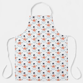 雪だるまだ！ エプロン