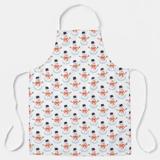 雪だるまだ！ エプロン (正面)