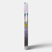 雪だるまとウィンターミッテン Case-Mate iPhoneケース (裏面 / 左)