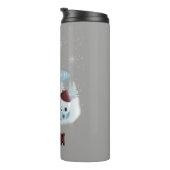 雪だるまとココア タンブラー (回転右)