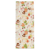 雪だるまとジンジャーブレッドの家 ワインギフトバッグ (裏面)