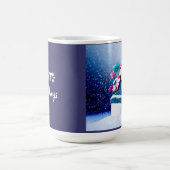 雪だるまとジンジャーブレッドマン コーヒーマグカップ (中央)