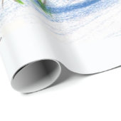 雪だるまとペンギンのセレナーデクリスマス ラッピングペーパー (ロールコーナー)