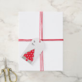 雪だるまとペンギンのセレナード ギフトタグ (より糸付き)