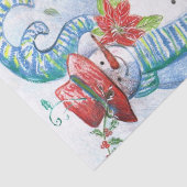 雪だるまとペンギンの冬のセレナード 薄葉紙 (詳細)