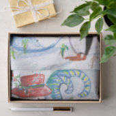 雪だるまとペンギンの冬のセレナード 薄葉紙 (ギフト)