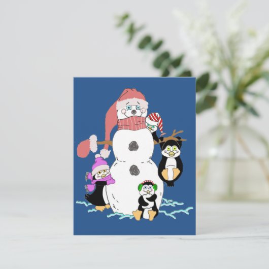 雪だるまとペンギン (スタンド正面)