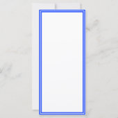 雪だるまとメガネ&サンタハット (裏面)