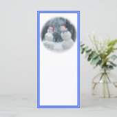 雪だるまとメガネ&サンタハット (スタンド正面)