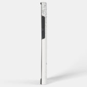 雪だるまと常緑樹 SAMSUNG GALAXYケース (右側面)