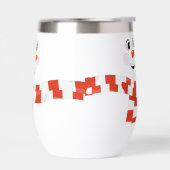 雪だるまと幸せな顔 (左面)