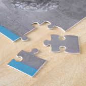 雪だるまと箒 ジグソーパズル (側面)