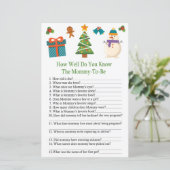 雪だるまどのようにベビーシャワーゲームを知っている (スタンド正面)