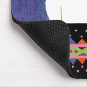 雪だるまのためのスキー マウスパッド (コーナー)