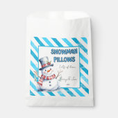 雪だるまのクッション クリスマスのおやつ いたずらなエルフ フェイバーバッグ (正面)