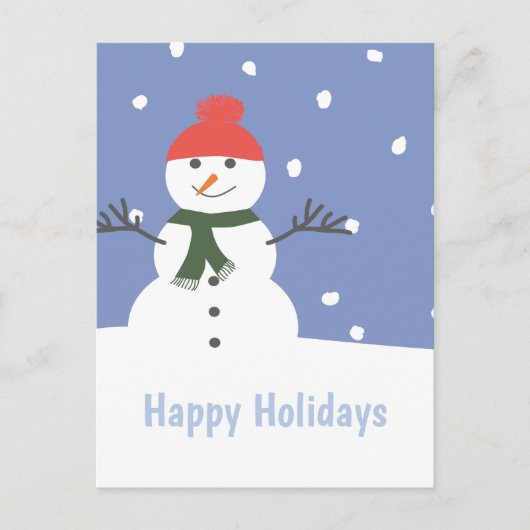 雪だるまのハッピーホリデー クリスマス (正面)