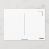 雪だるまのポストカード（裏面白紙) ポストカード (裏面)